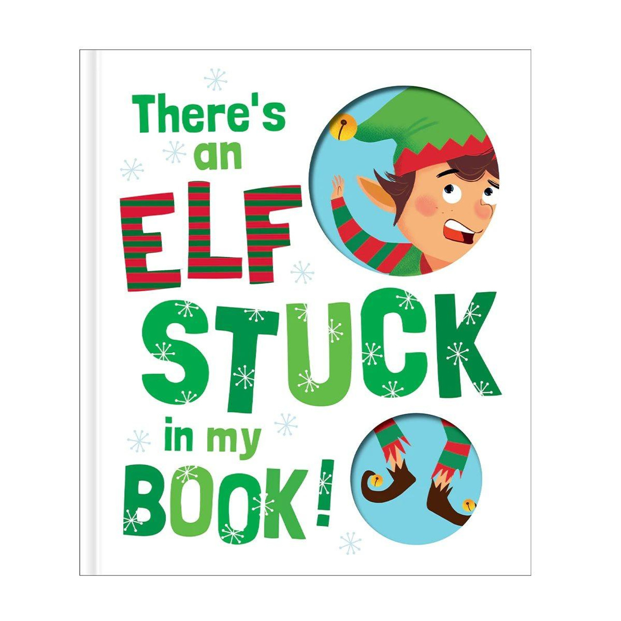 Christmas Elves There's an Elf Stuck in my Book! - 27cm 