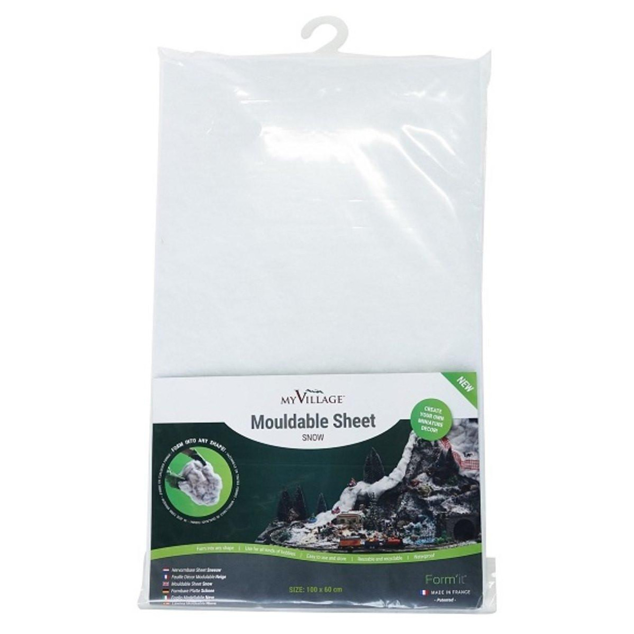 Lemax Christmas Shop White Mouldable Snow Sheet - 100cm 
