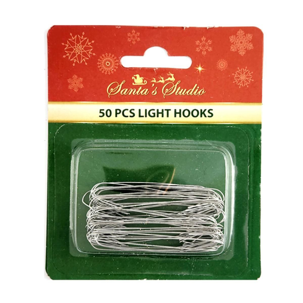 Christmas Elves Christmas Ornament Hooks (Packs of 50) - 6cm 