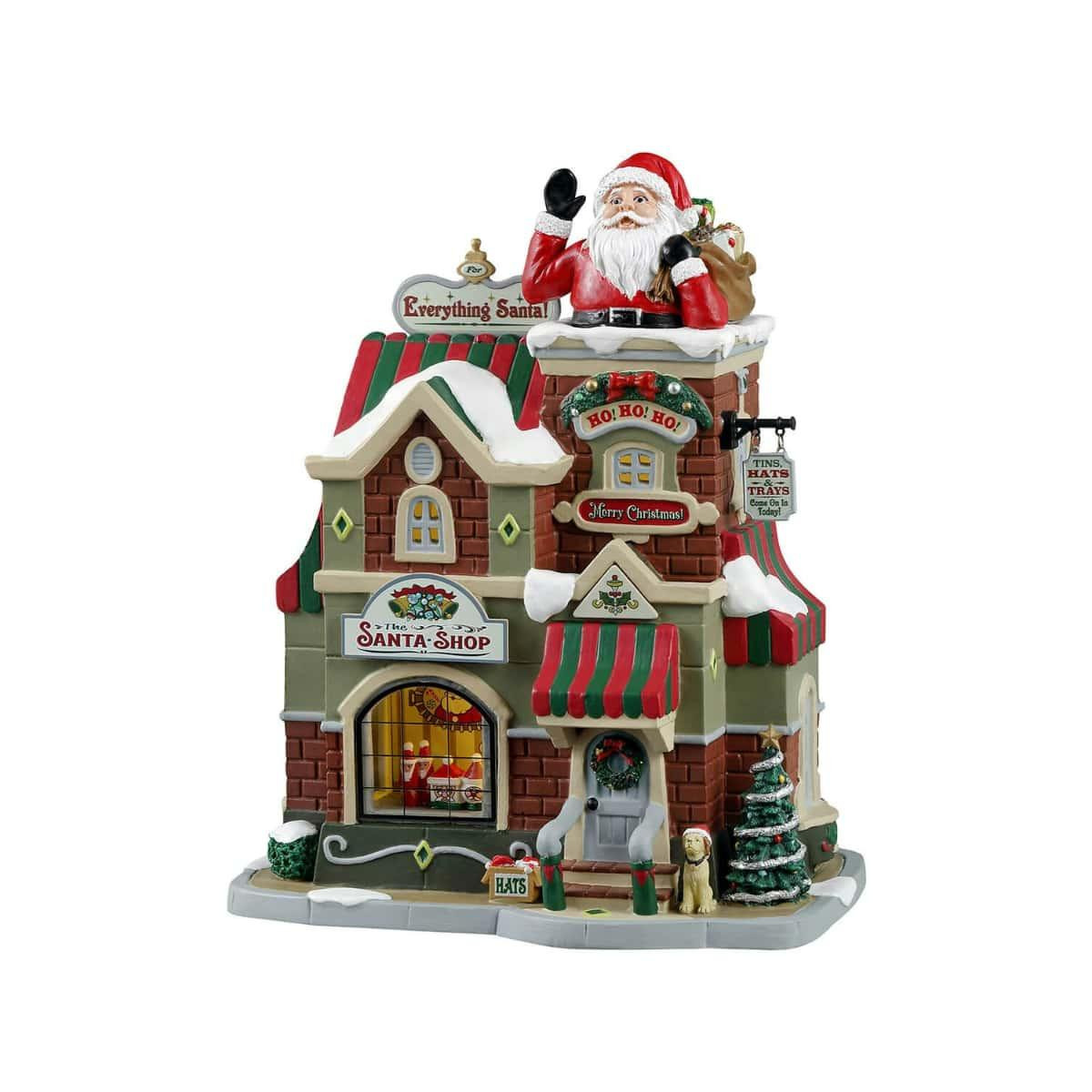 Lemax Christmas Shop Lemax The Santa Shop 