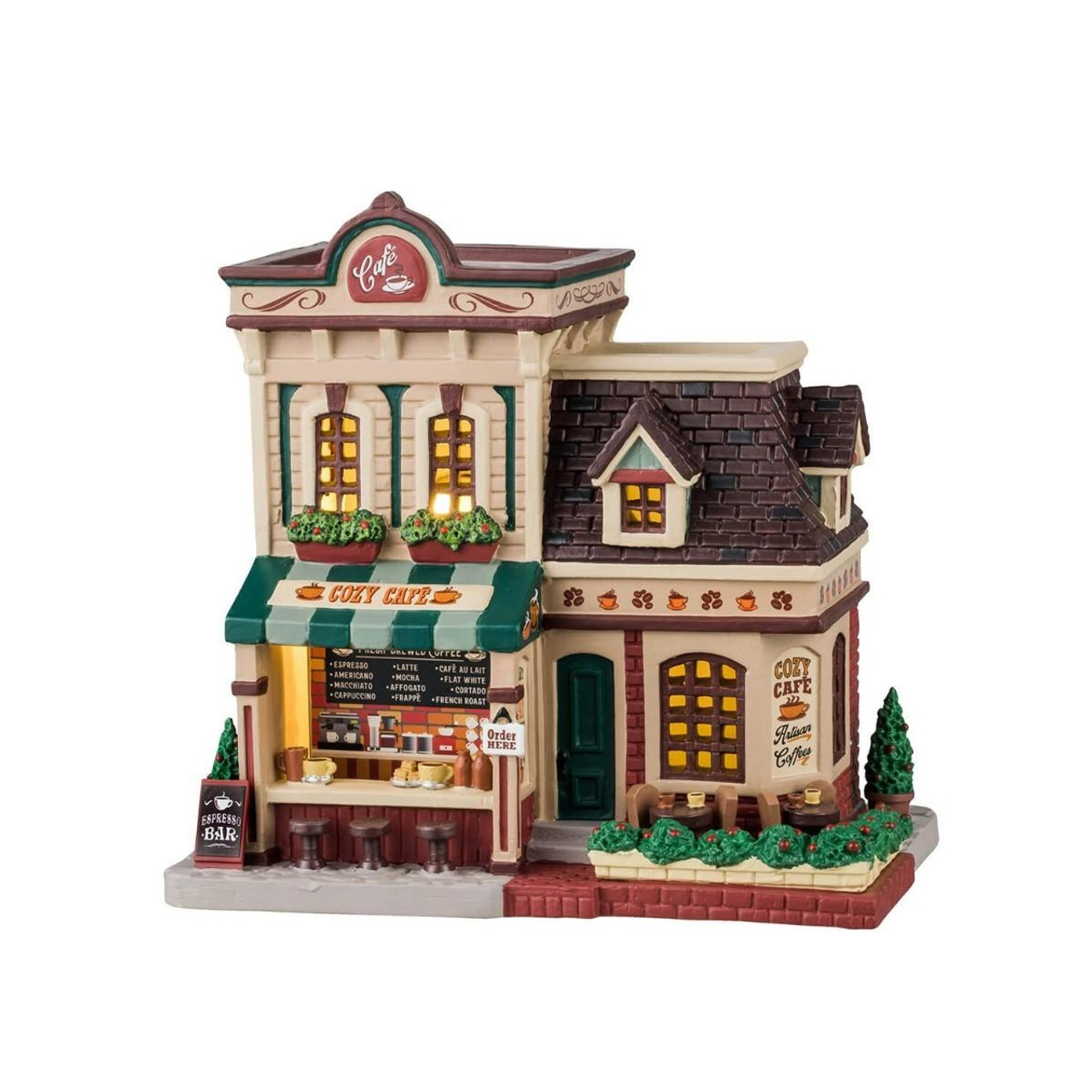 Lemax Christmas Shop Lemax Cozy Café 