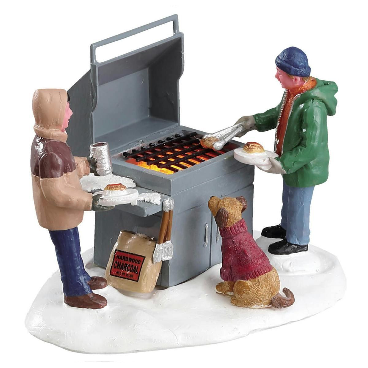 Lemax Christmas Shop Lemax Grillin and Chillin - 8cm 