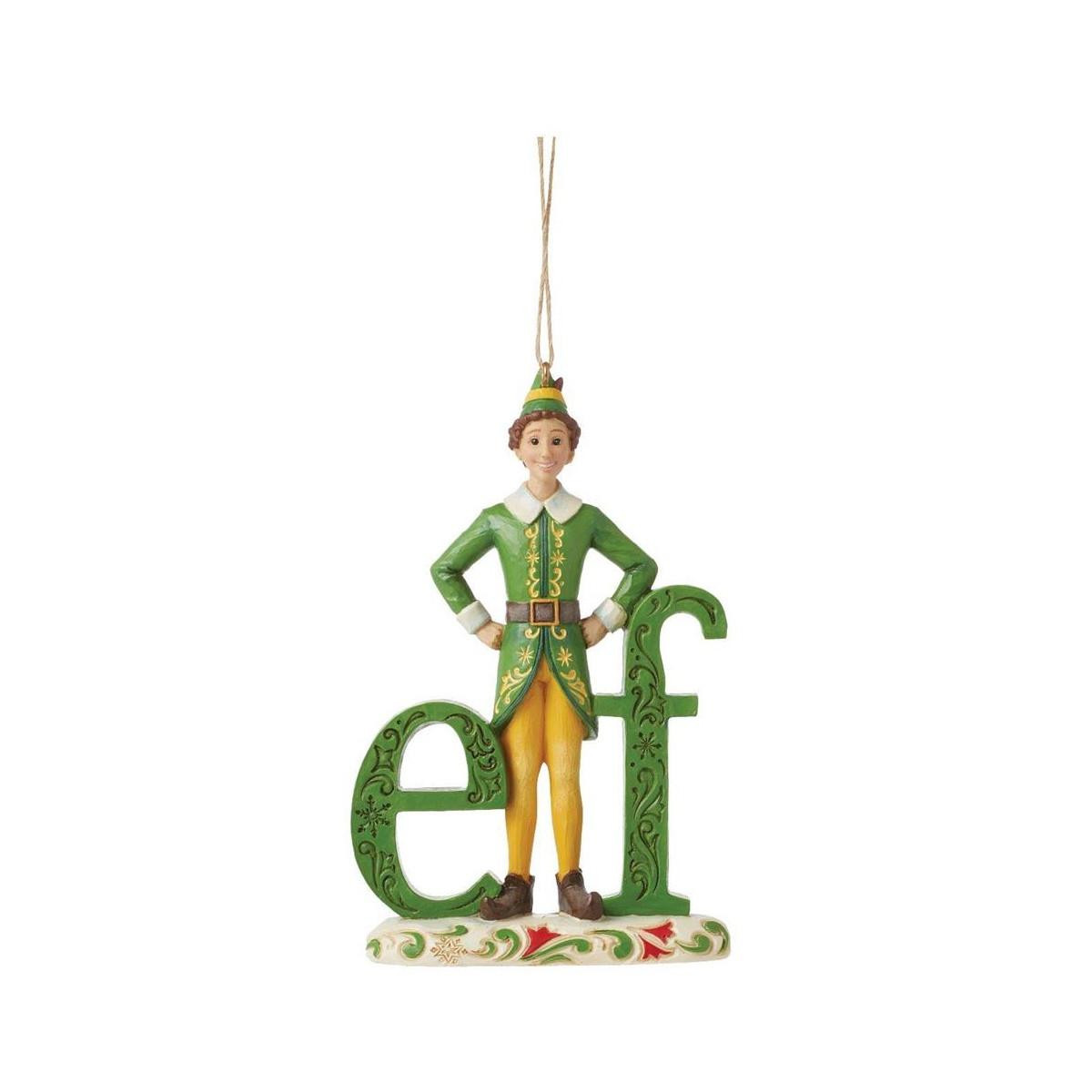 Elf the Movie Jim Shore Buddy Elf Hanging Ornament - 12cm 