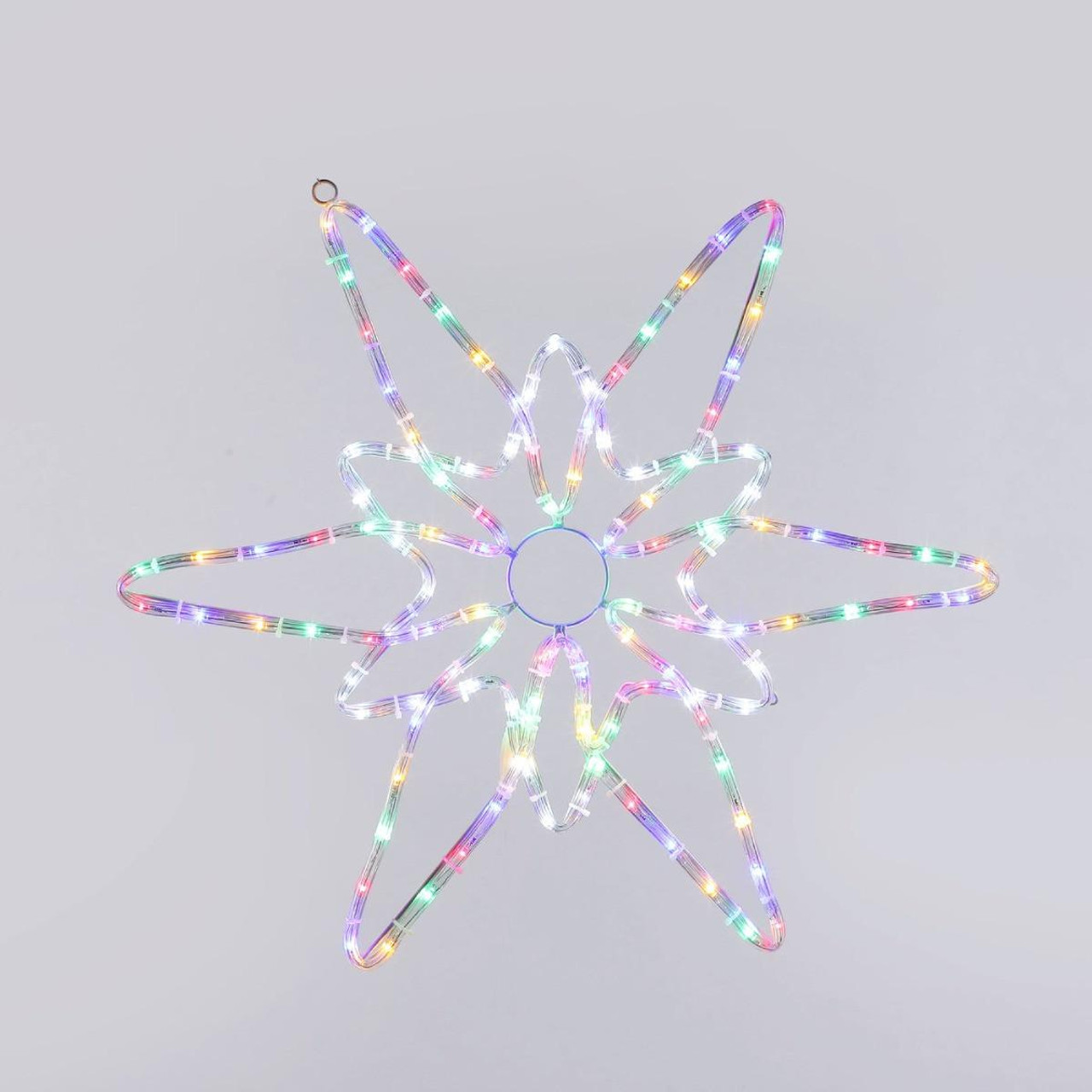 Christmas Elves LED Star Ropelight Multicolour - 66cm 