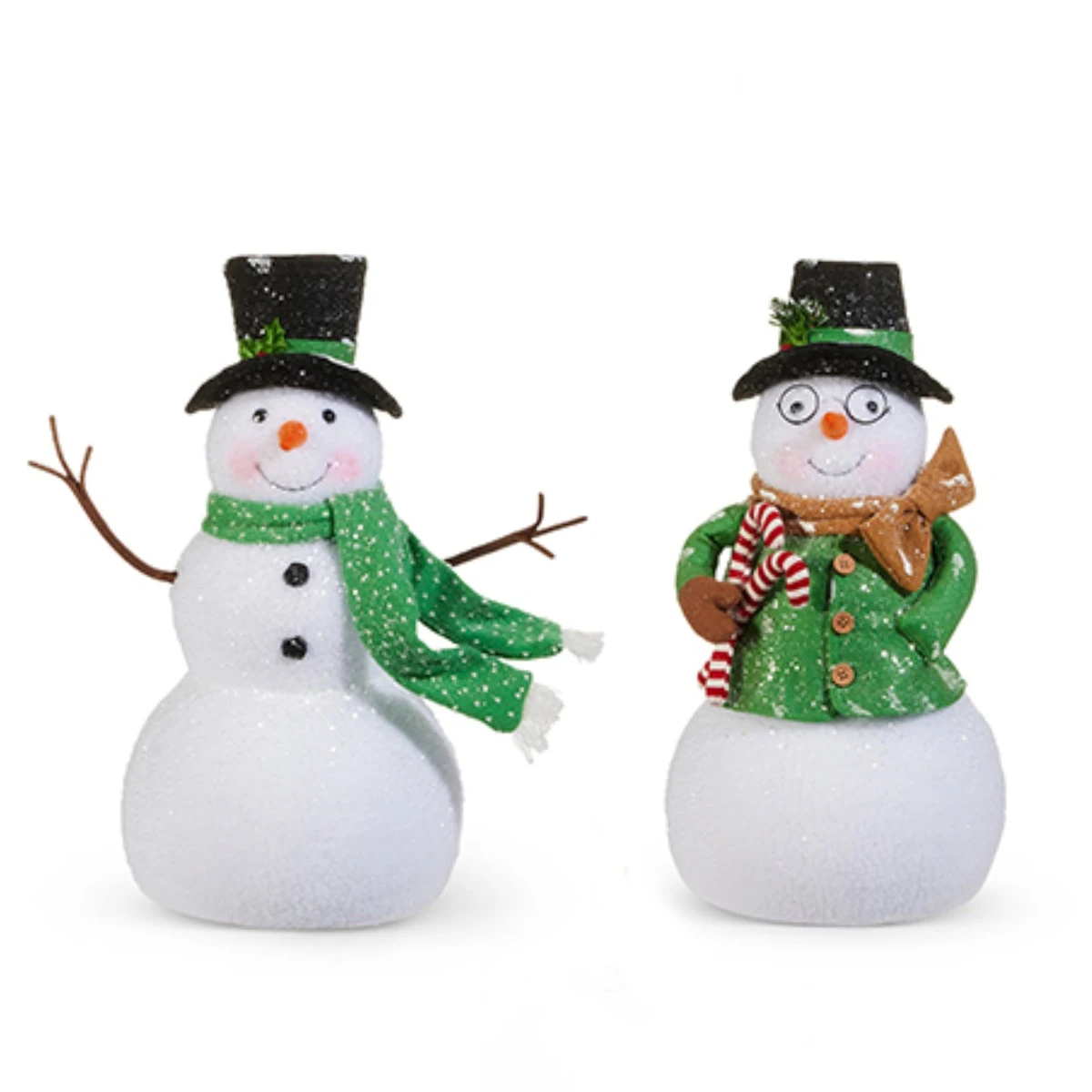 Festive Woodland Snowman Decorations