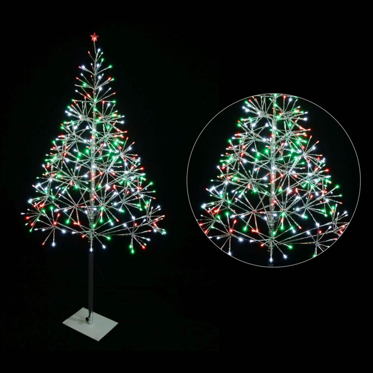 Radiant Burst LED Christmas Tree