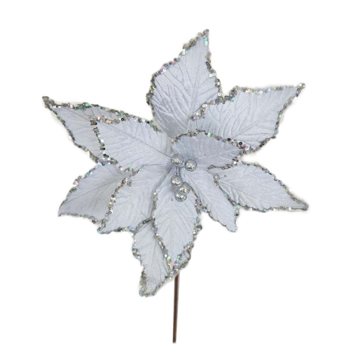 Light Blue Poinsettia