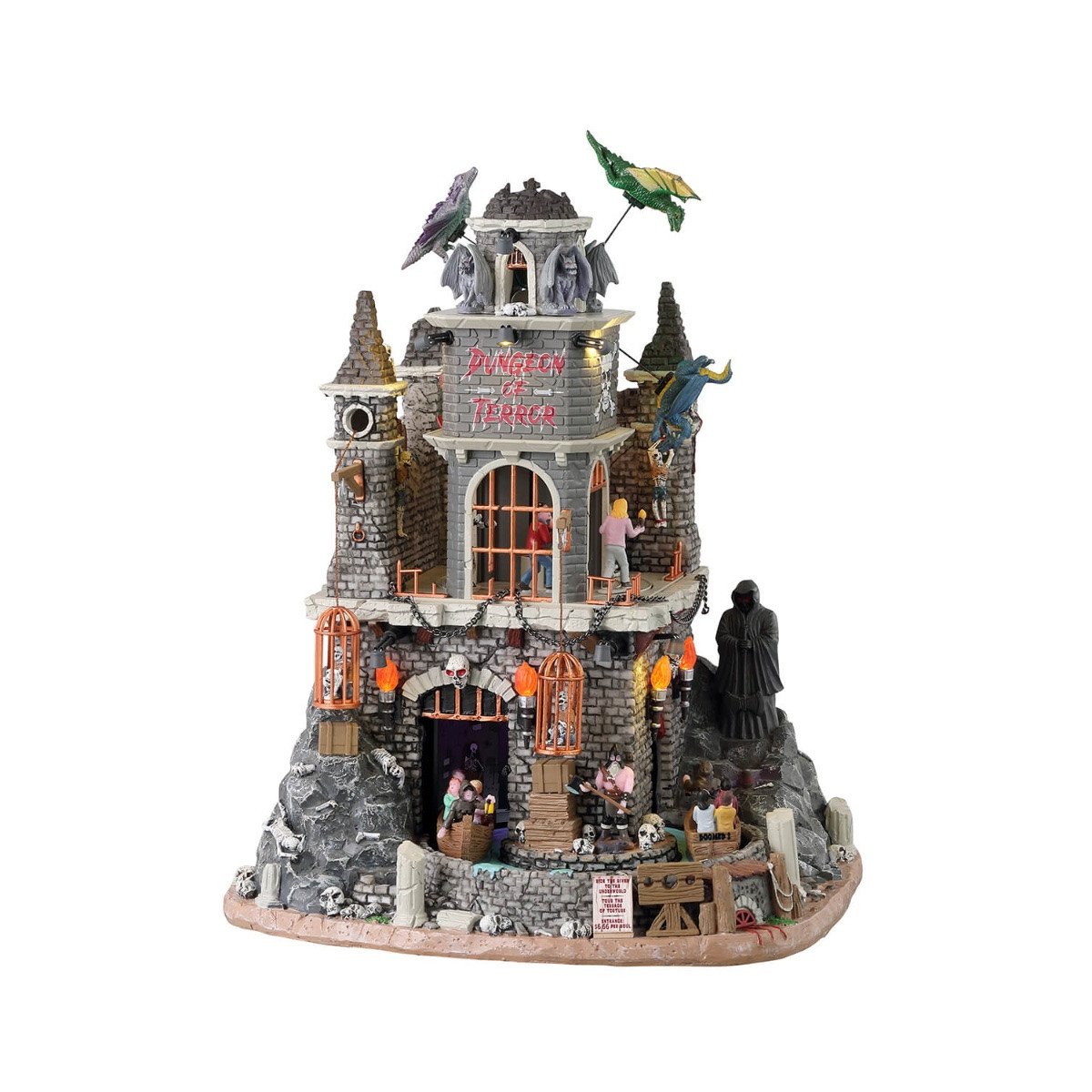 Lemax Spooky Town Dungeon Of Terror