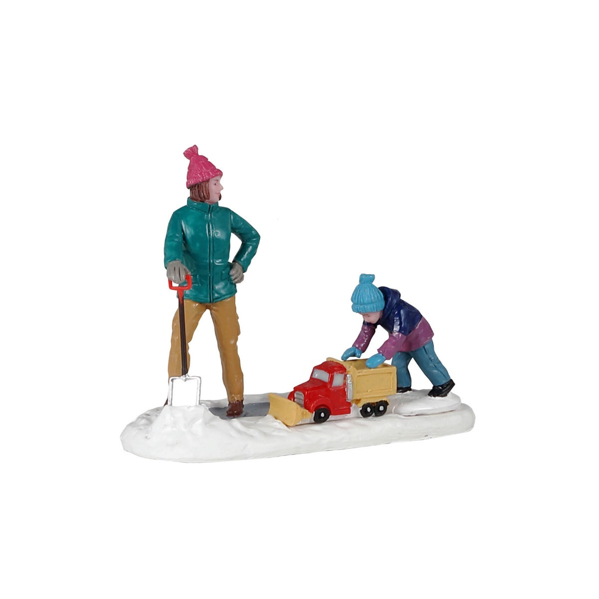 Lemax Clearing The Sidewalk