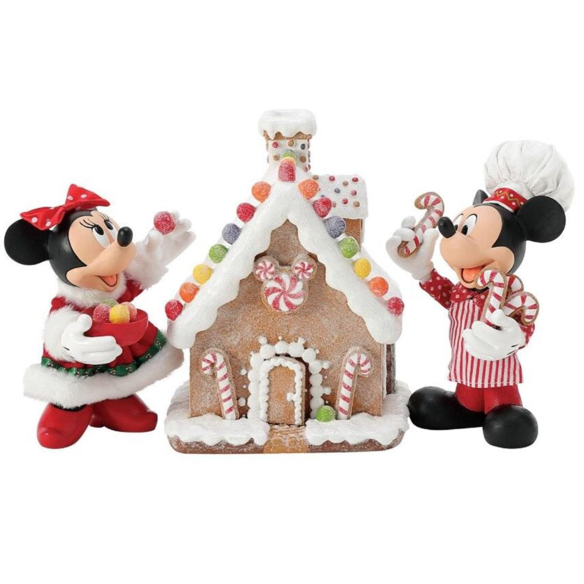 Possible Dreams Disney Gingerbread House with Mickey & Co.