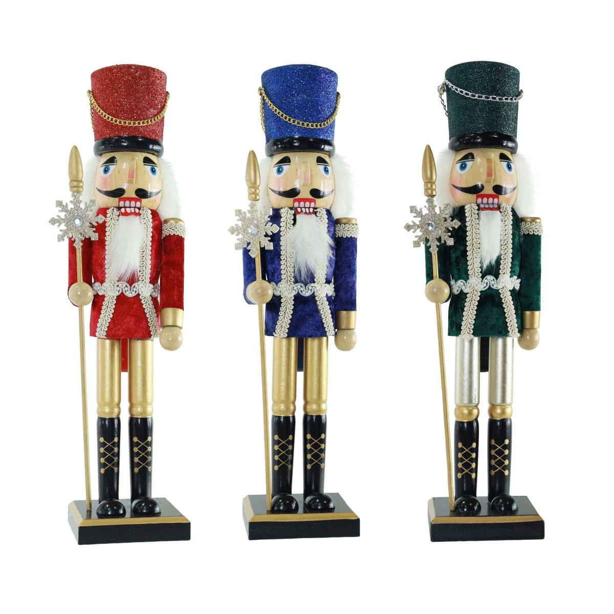 Velvet Nutcracker Display