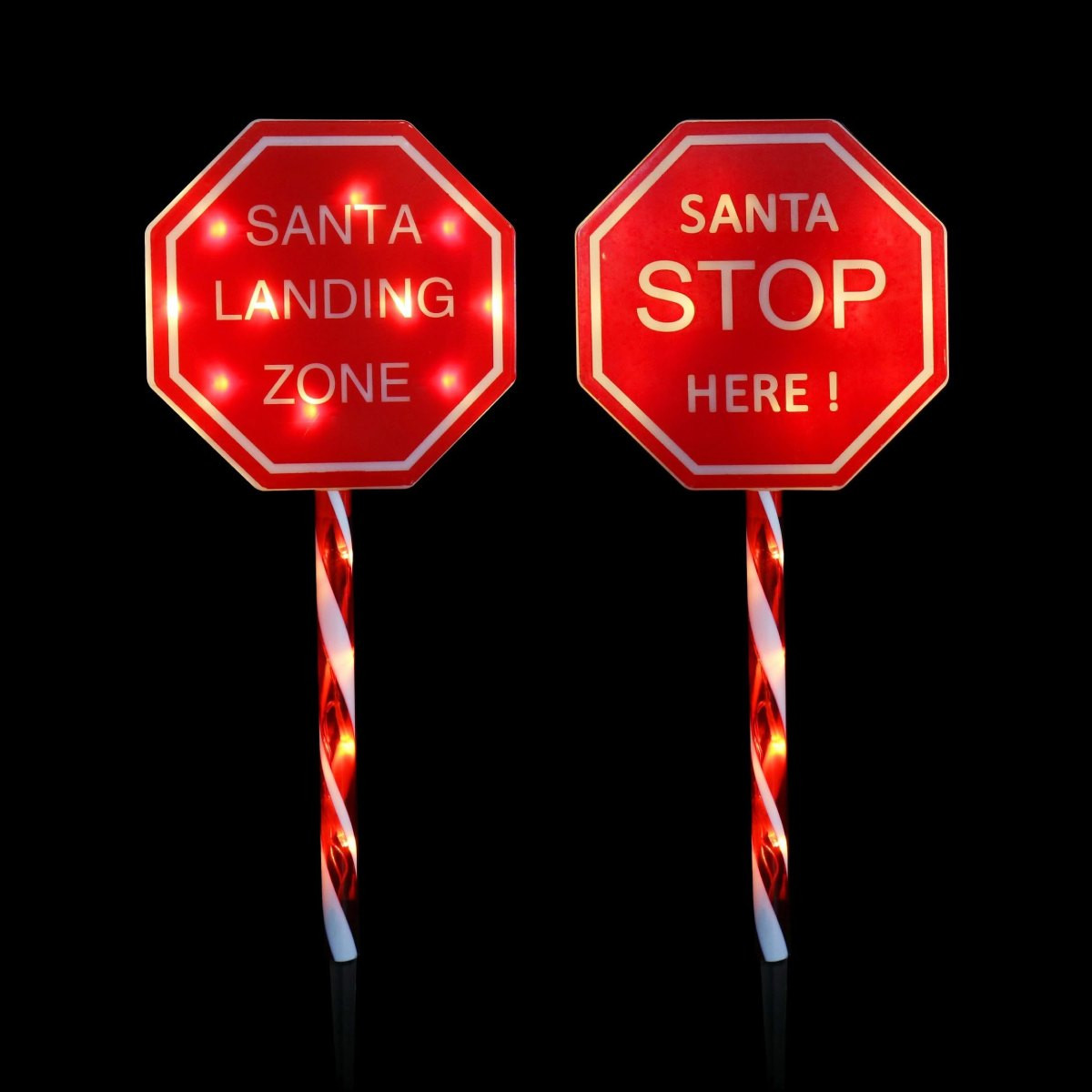 2-in-1 Double-Sided Festive Santa Stop Light