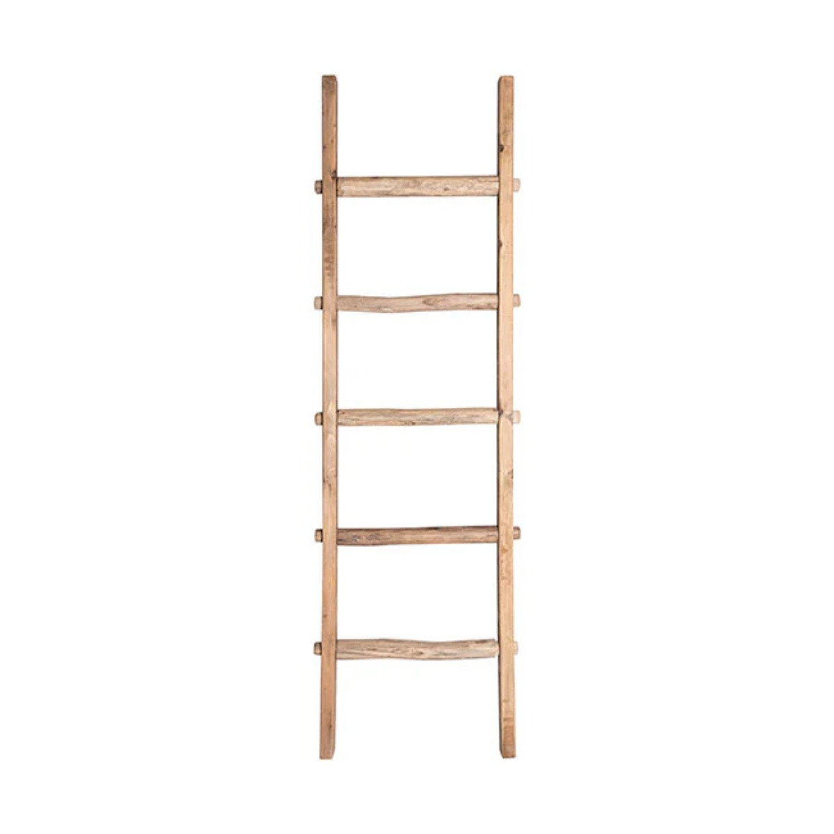 Decorative Wooden Ladder - Brown Washed 150cm