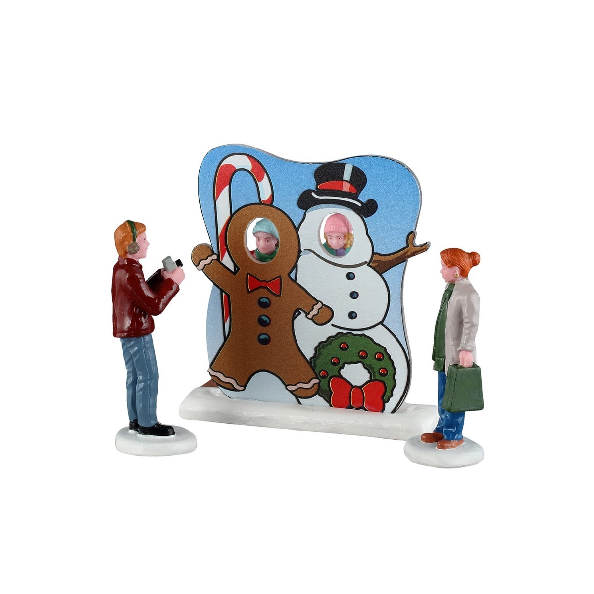 Lemax Frosty Photo Op - Harvest Crossing Figurines
