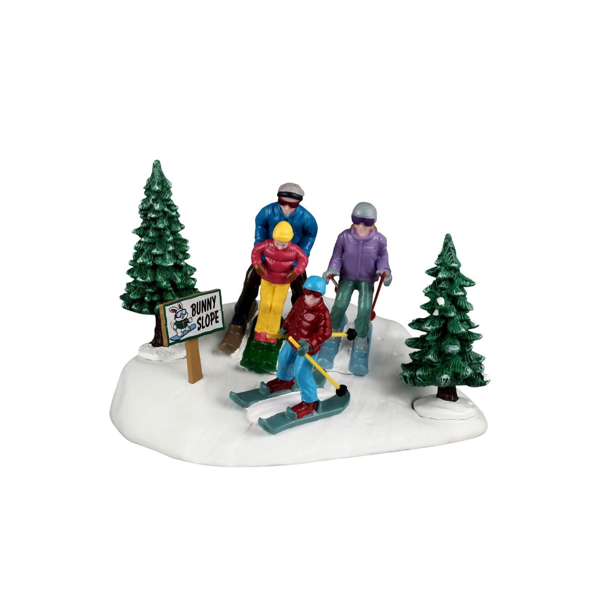 Lemax Family Ski Day - Vail Village Table Accents