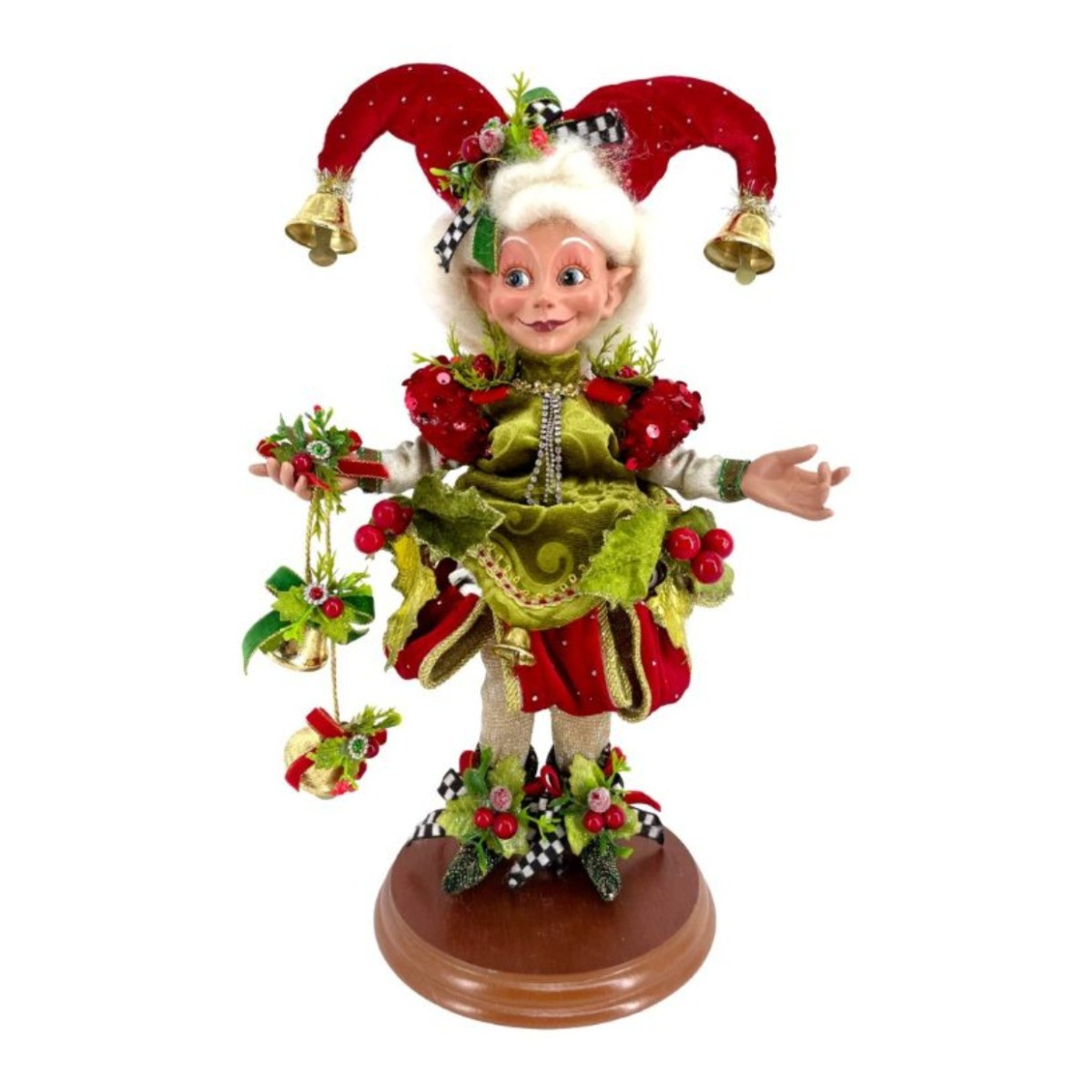 Deluxe Mark Roberts 56cm Holly Belle Small Collectible Elf Figurine