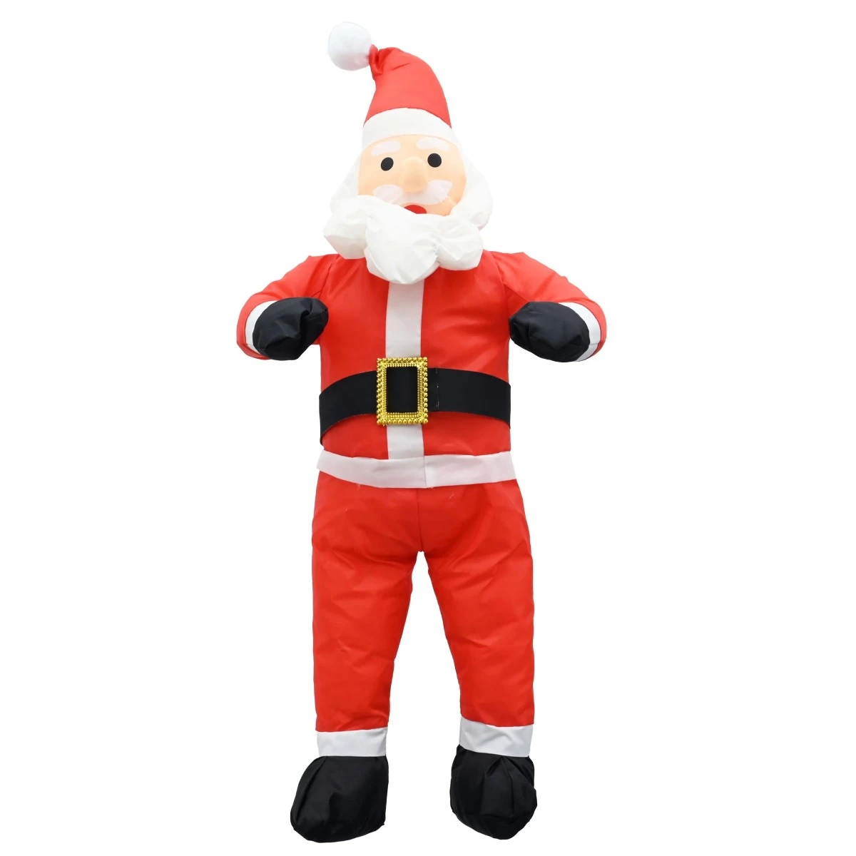 Weatherproof Sit-In Sleigh Santa Claus Figure (Indoor or Outdoor)