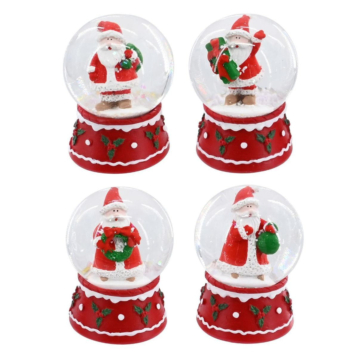 Miniature Santa Claus Snowglobe Waterball - 4 Styles
