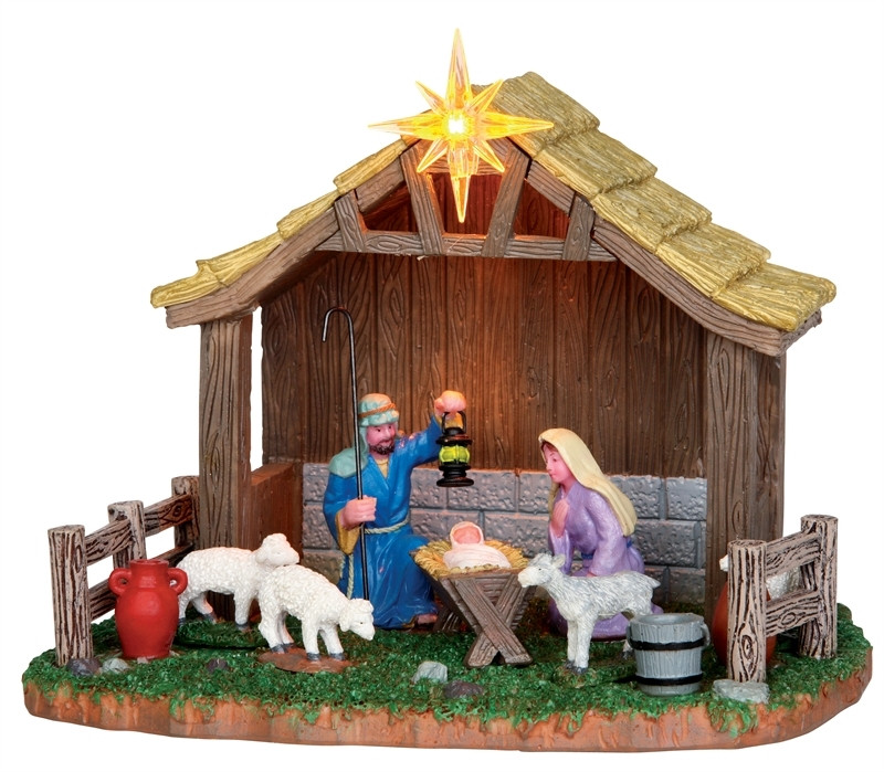 Lemax Nativity Scene