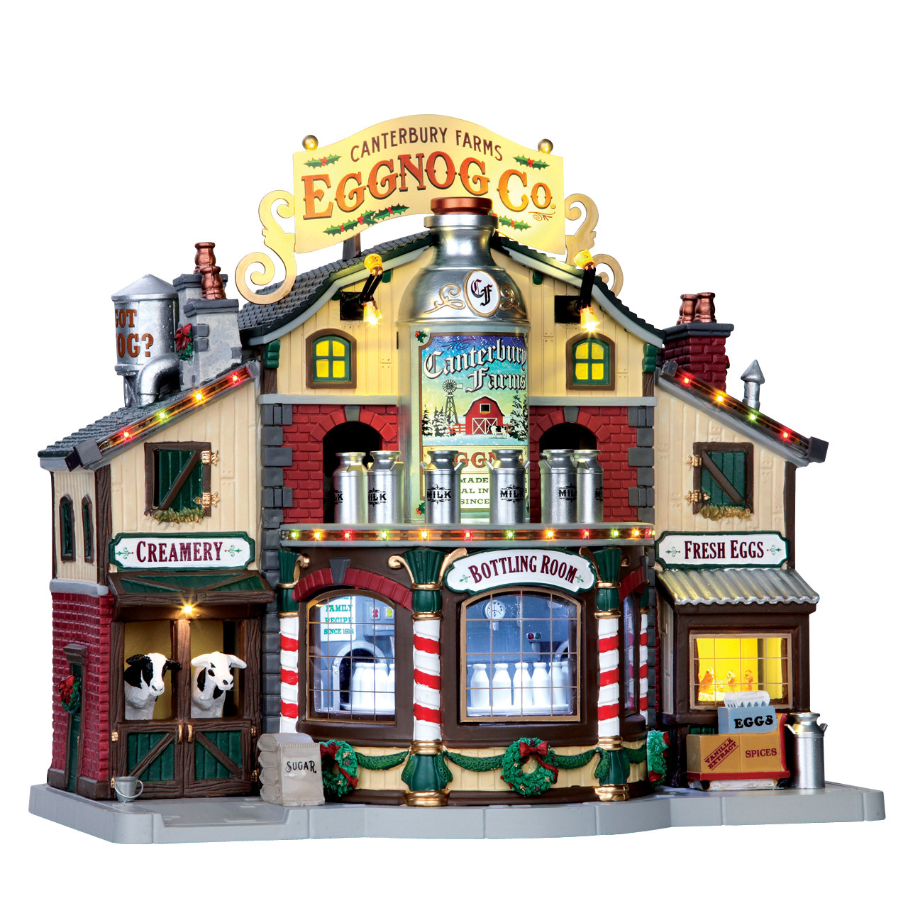 Lemax Canterbury Farms Eggnog Factory