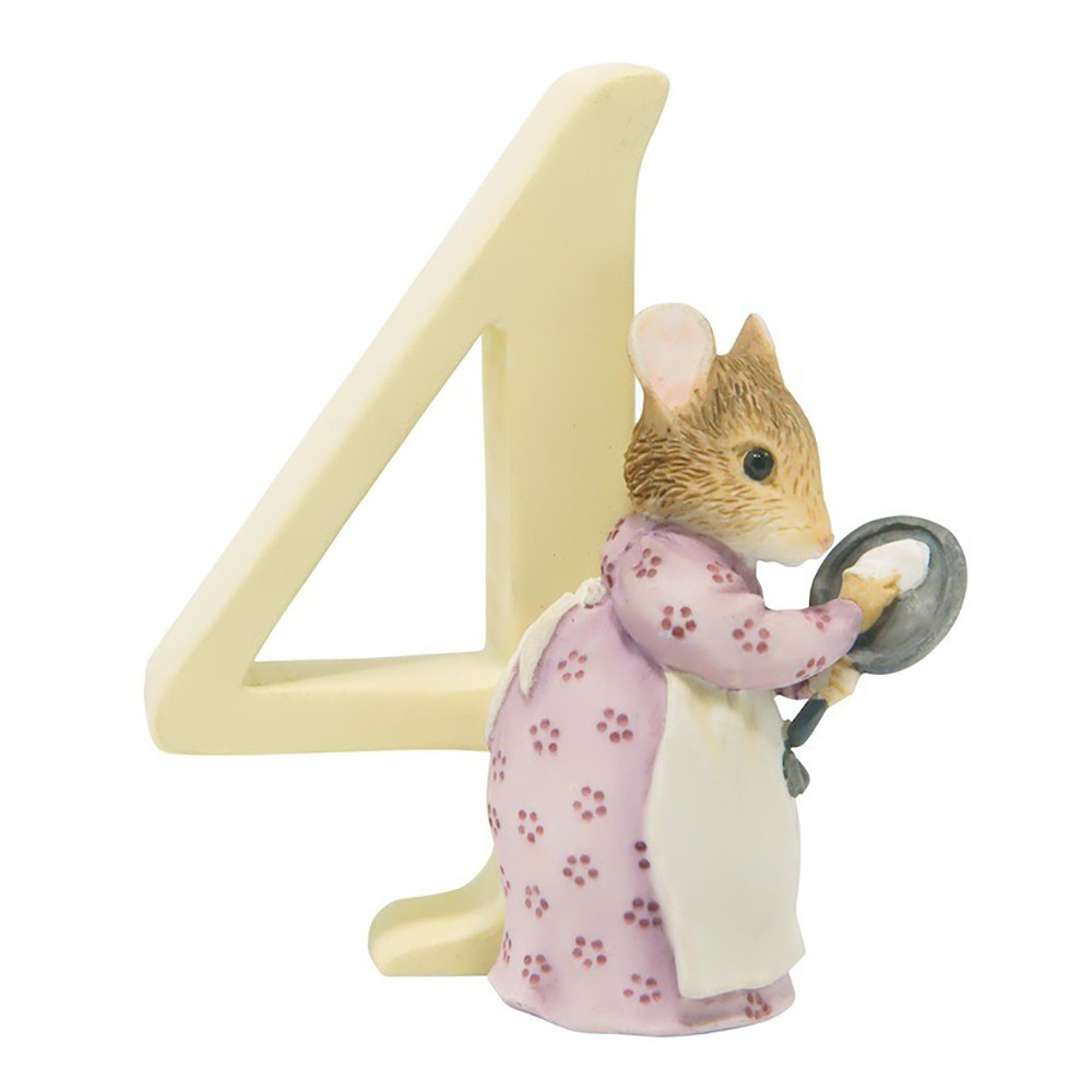 Beatrix Potter - Age 4 Hunca Munca Figurine - Number 4