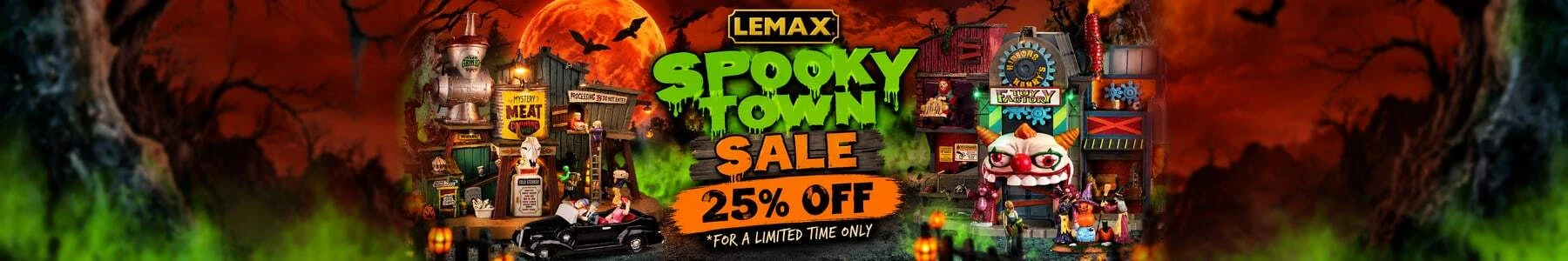 Shop Lemax Spooky Town at Christmas Elves