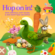 There's still time to hop into Easter! New arrivals, a gift guide, and egg hunt 'egg-cellence'.