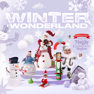 Create a Christmas in July Winter Wonderland with Christmas Elves Tips, Decorations & Tableware.