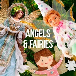 Angel and Fairy Christmas Decorations