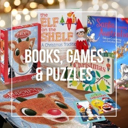 Christmas Books Games and Puzzles