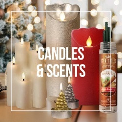 Candles and Christmas Scents