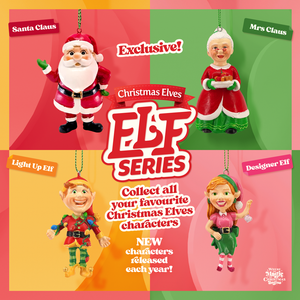 Meet the Elf Series: Ornaments Exclusive to Christmas Elves