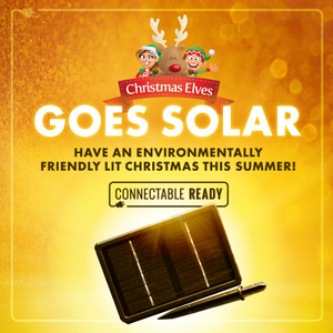 Making your Christmas Lights Solar with Christmas Elves Solar Panels