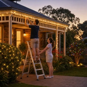 Illuminating the Outdoors: Tips for Hanging Christmas Lights