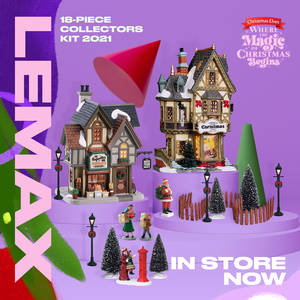 Two 2021 Lemax Collector Kits mean twice the fun! Plus, tips for creating your own Christmas village.