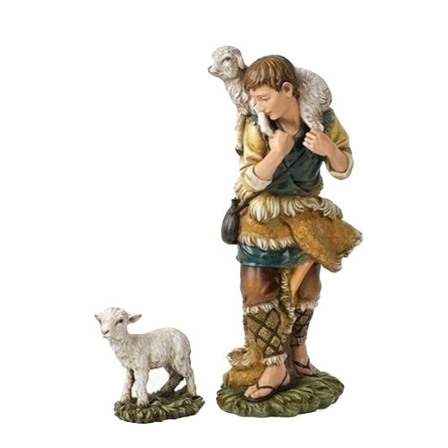 Nativity Shepherd and Sheep Nativity Shepherd and Sheep