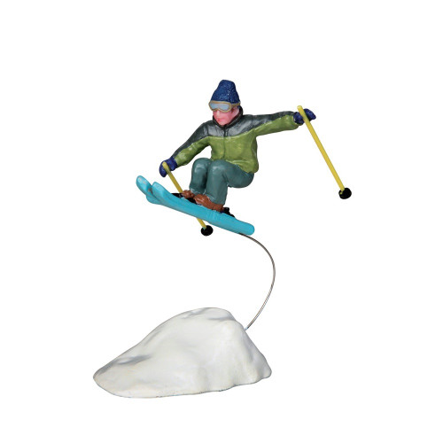 Lemax Skier Catching Air Lemax Skier Catching Air