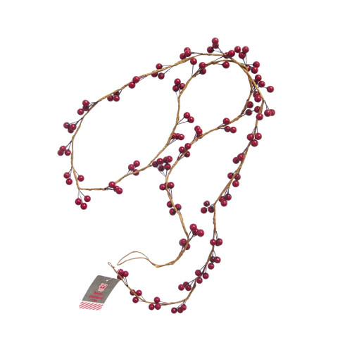 Bright Red Berry Decorative Christmas Garland Bright Red Berry Decorative Christmas Garland