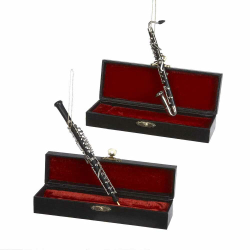 Kurt Adler Bass Clarinet and Oboe Ornament Kurt Adler Bass Clarinet and Oboe Ornament