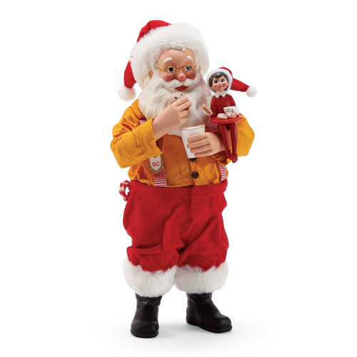 Elf on the Shelf with Santa Claus
Sharing cookies with Santa Elf on the Shelf with Santa Claus
Sharing cookies with Santa