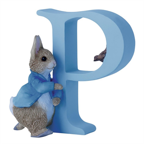 Beatrix Potter - Letter P Peter Rabbit Figurine Beatrix Potter - Letter P Peter Rabbit Figurine
