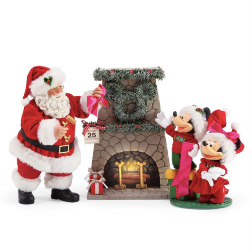 Mickey & Minnie Mouse with Santa Mickey & Minnie Mouse with Santa