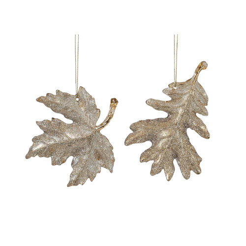 Champagne Copper Leaf Decoration (2 Designs) Champagne Copper Leaf Decoration (2 Designs)