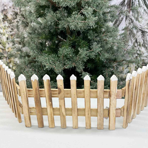 Holiday Frosted Picket Fence Holiday Frosted Picket Fence