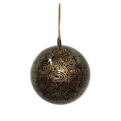 Aboriginal Christmas Bauble Swirl Aboriginal Christmas Bauble Swirl