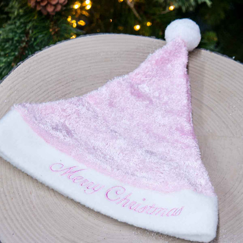 Baby's Pink Christmas Hat Costume Baby's Pink Christmas Hat Costume