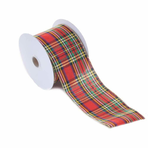 Classic Red Tartan Plaid Ribbon Classic Red Tartan Plaid Ribbon
