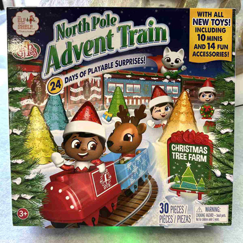 Elf On The Shelf: North Pole Christmas Advent Train Elf On The Shelf: North Pole Christmas Advent Train