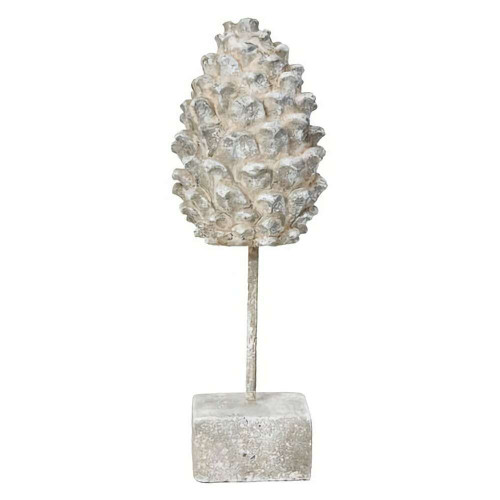 Pinecone Ornament On Stand Medium Pinecone Ornament On Stand Medium