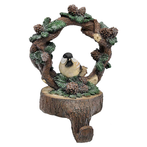 Forrest Bird Wreath or Stocking Hanger Forrest Bird Wreath or Stocking Hanger